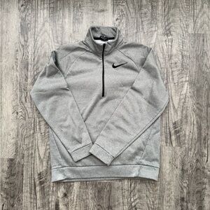 Nike Dri-FIT Heather Gray Top